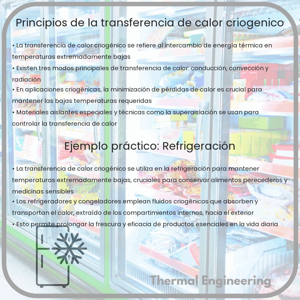 Principios de la Transferencia de Calor Criogénico