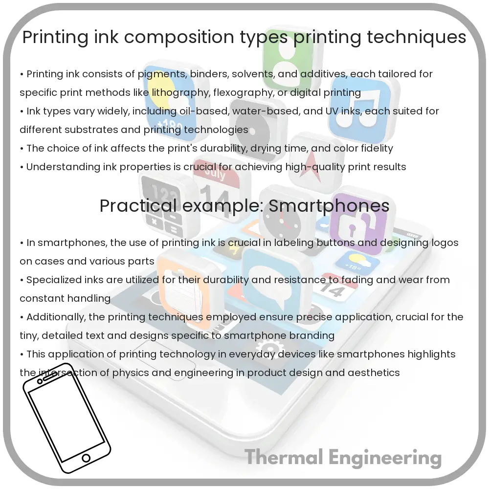 Printing Ink Composition, Types & Printing Techniques