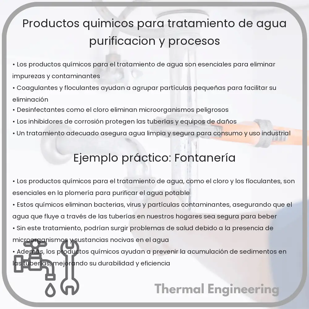 Productos Químicos para Tratamiento de Agua | Purificación y Procesos