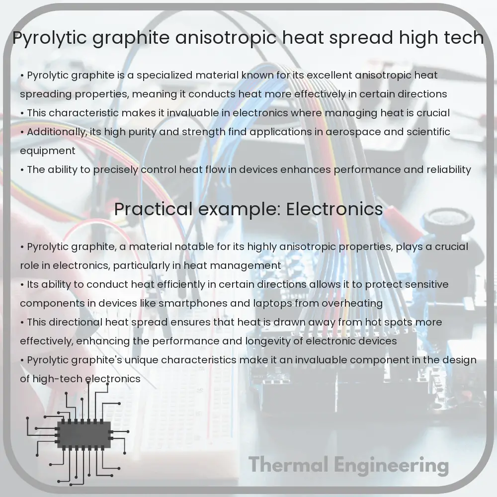 Pyrolytic Graphite | Anisotropic Heat Spread, High Tech