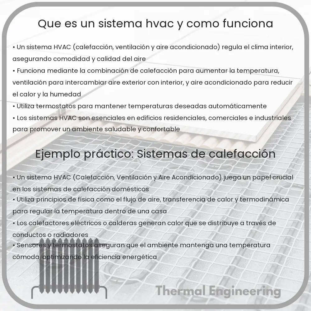 ¿Qué es un Sistema HVAC y Cómo Funciona?
