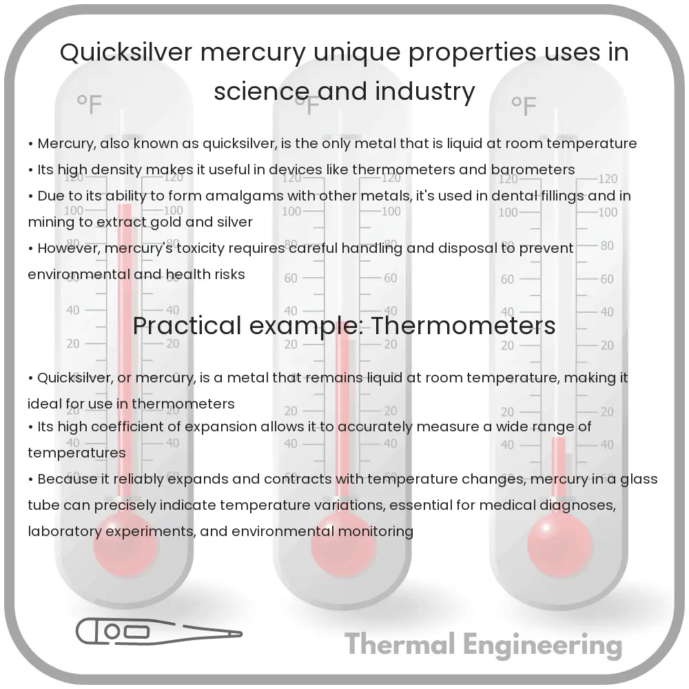 Quicksilver (Mercury) | Unique Properties, Uses in Science and Industry