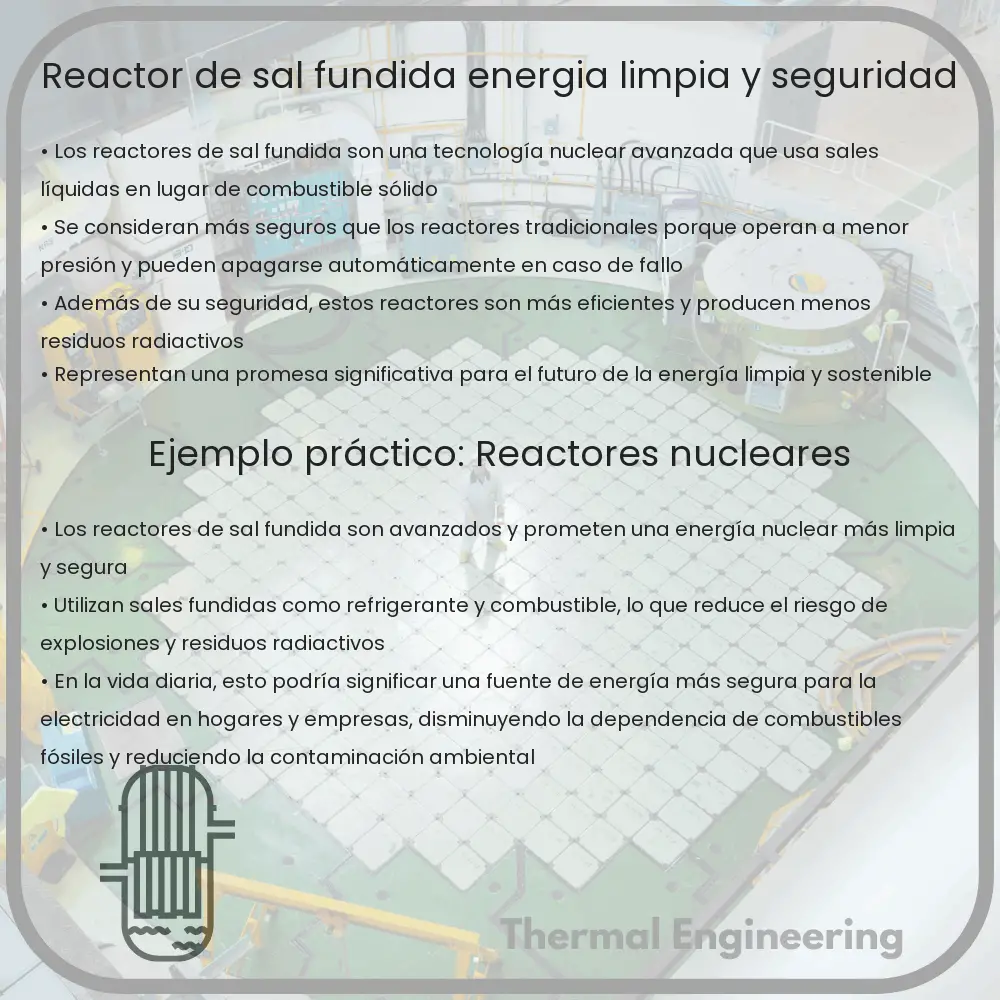 Reactor de Sal Fundida | Energía Limpia y Seguridad
