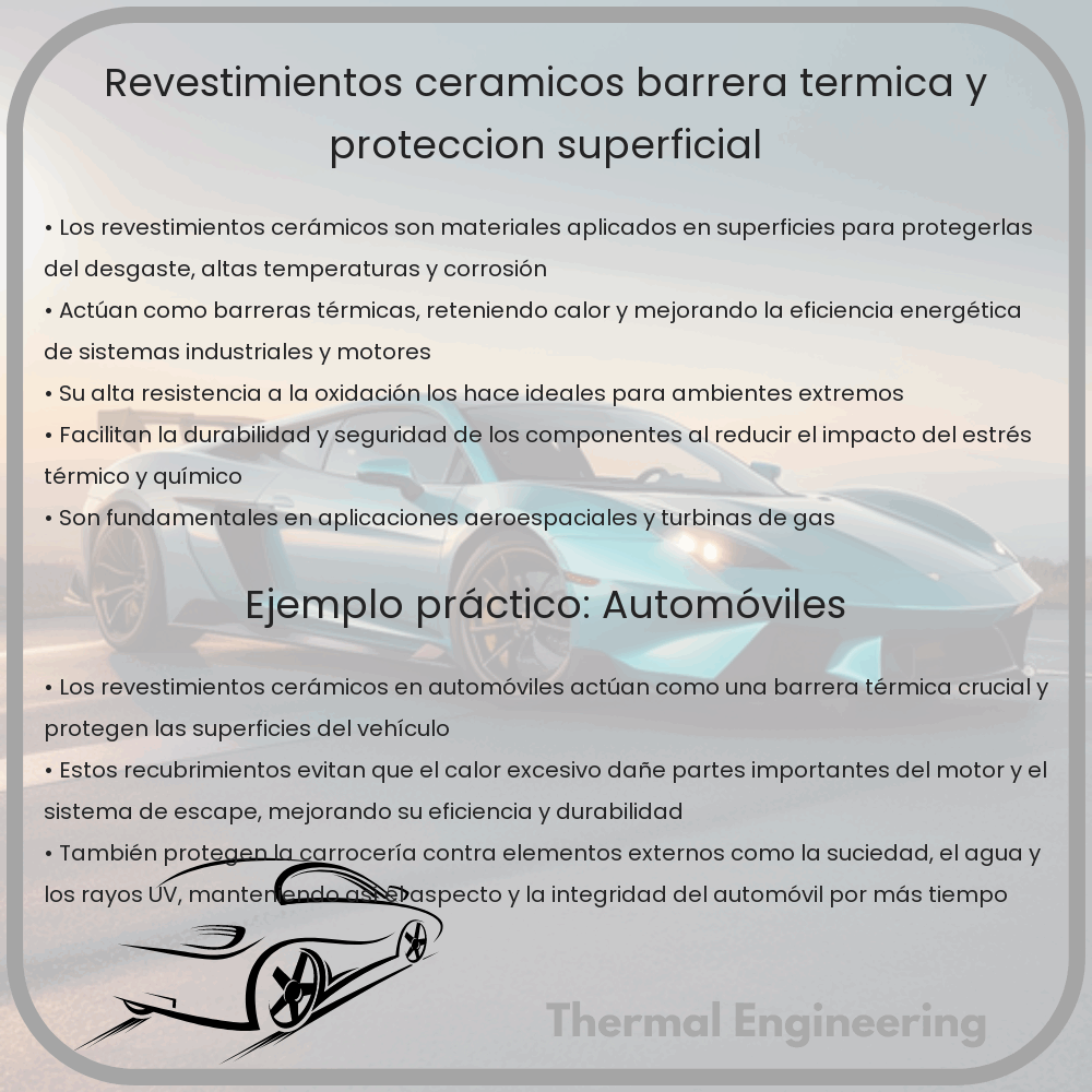 Revestimientos Cerámicos | Barrera Térmica y Protección Superficial