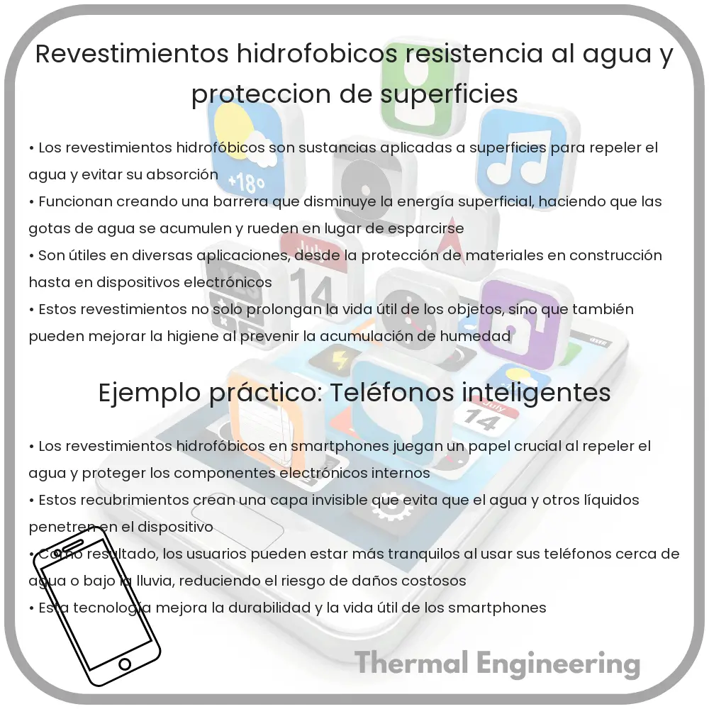 Revestimientos Hidrofóbicos | Resistencia al Agua y Protección de Superficies