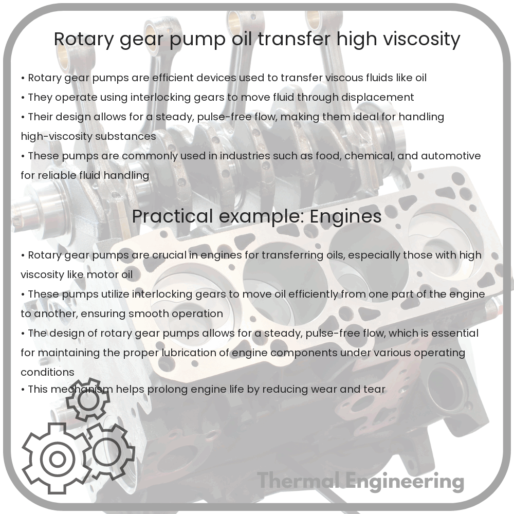 Rotary Gear Pump | Oil Transfer & High Viscosity
