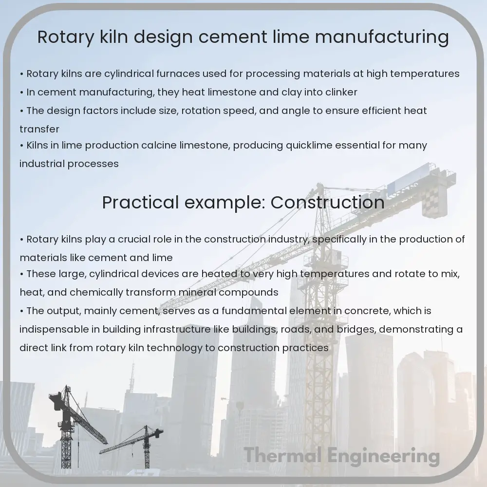 Rotary Kiln | Design, Cement & Lime Manufacturing