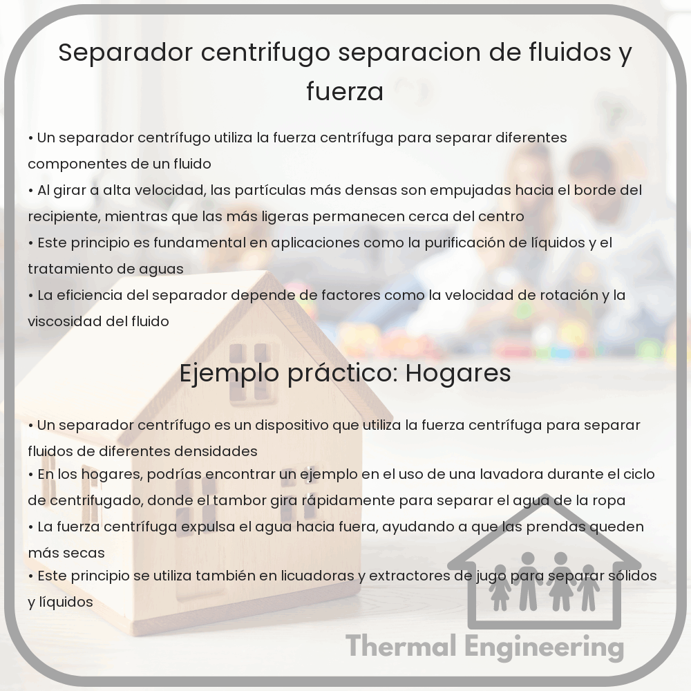 Separador Centrífugo | Separación de Fluidos y Fuerza