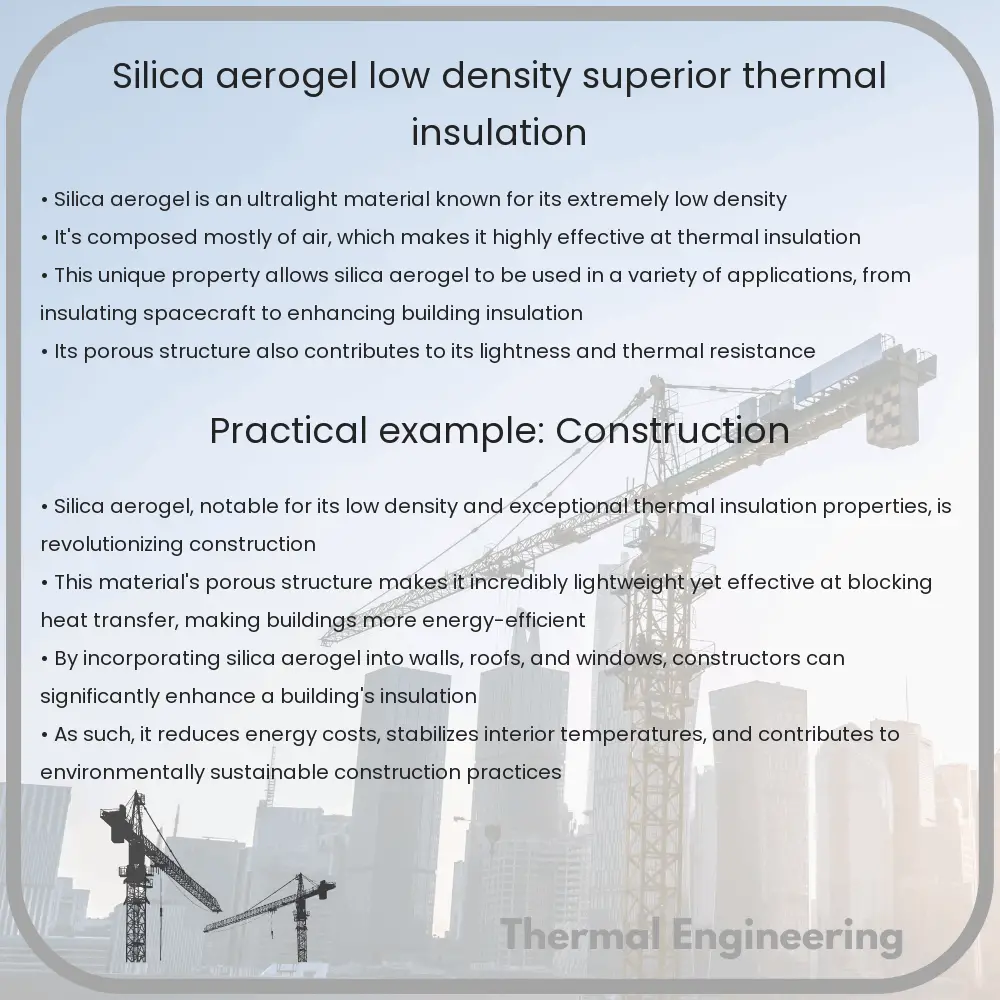 Silica Aerogel | Low Density, Superior Thermal Insulation