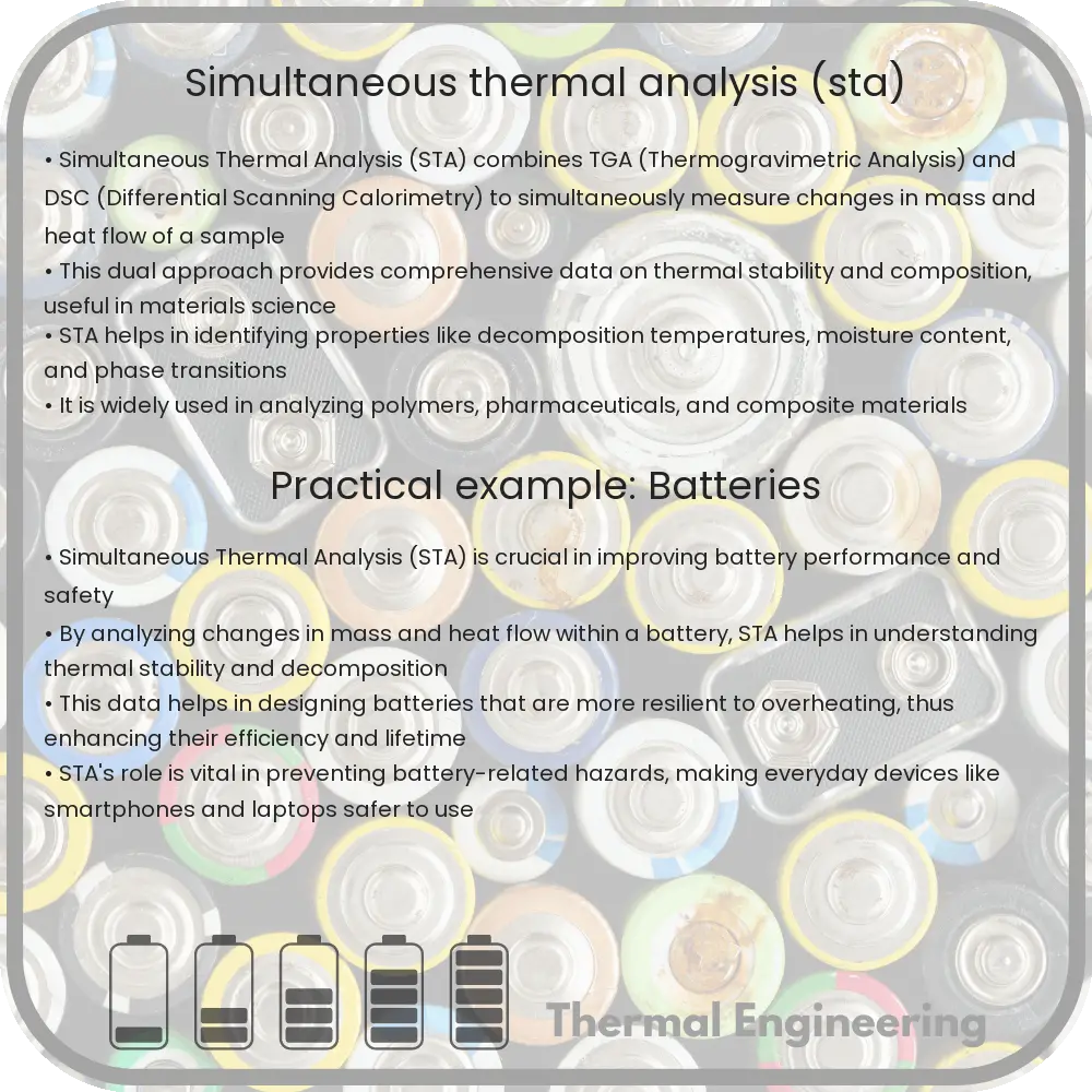 Simultaneous Thermal Analysis (STA)