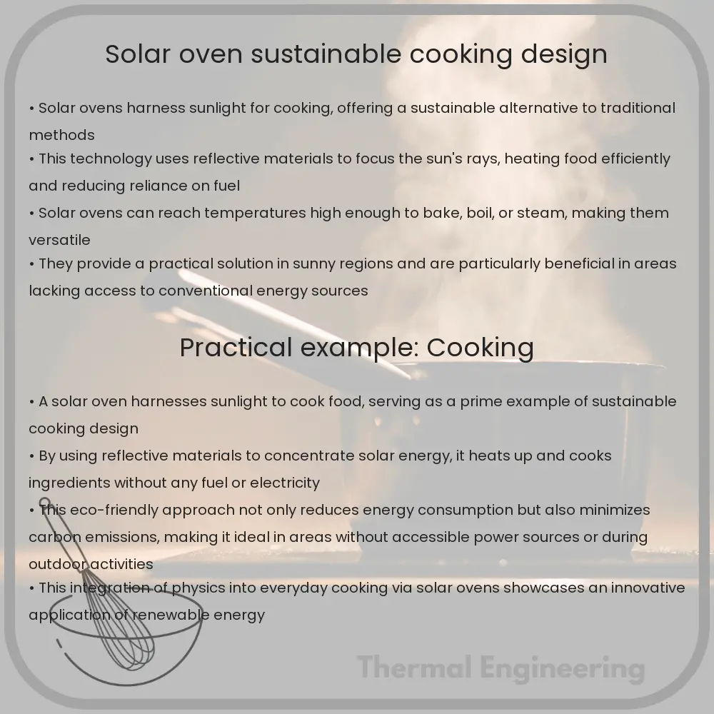 Solar Oven | Sustainable Cooking Design