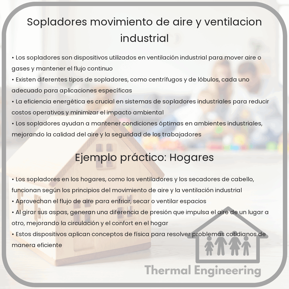 Sopladores | Movimiento de Aire y Ventilación Industrial