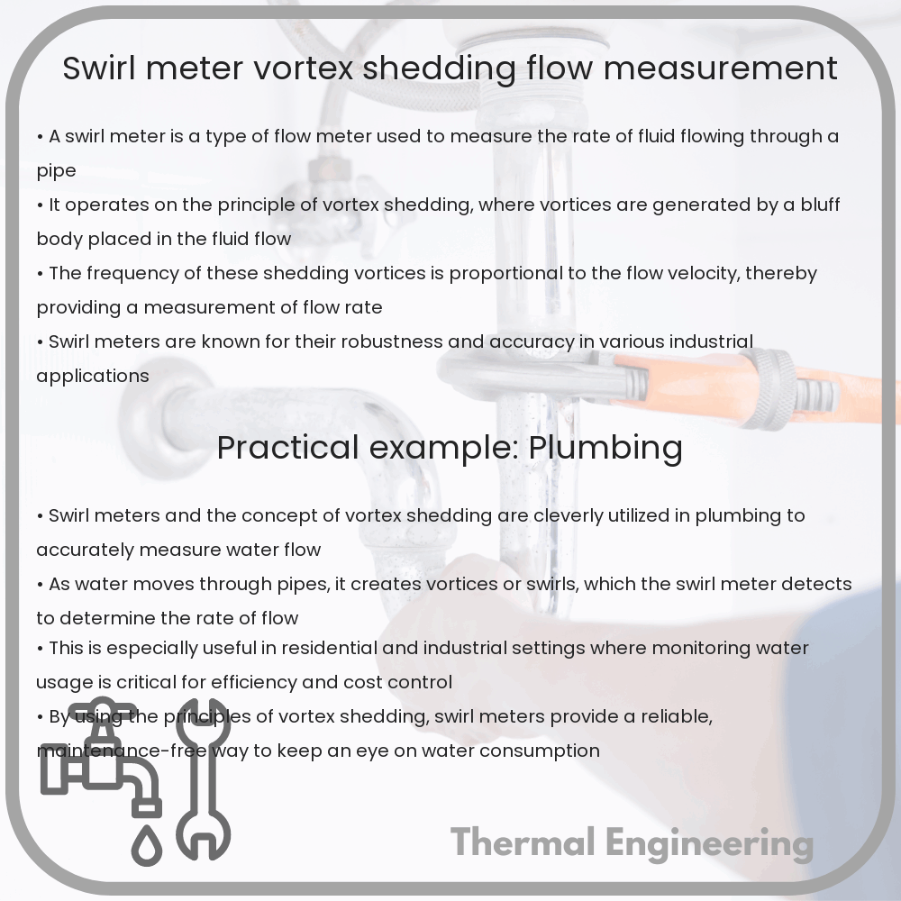 Swirl Meter | Vortex Shedding, Flow Measurement