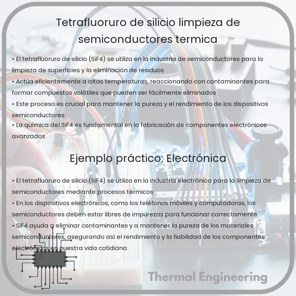 Tetrafluoruro de Silicio | Limpieza de Semiconductores, Térmica