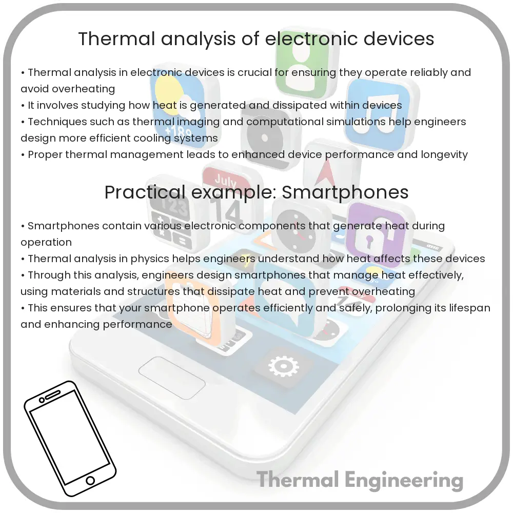 Thermal analysis of electronic devices