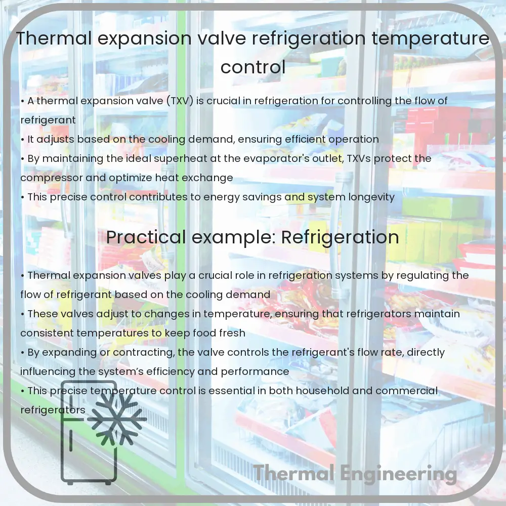 Thermal Expansion Valve | Refrigeration Temperature Control