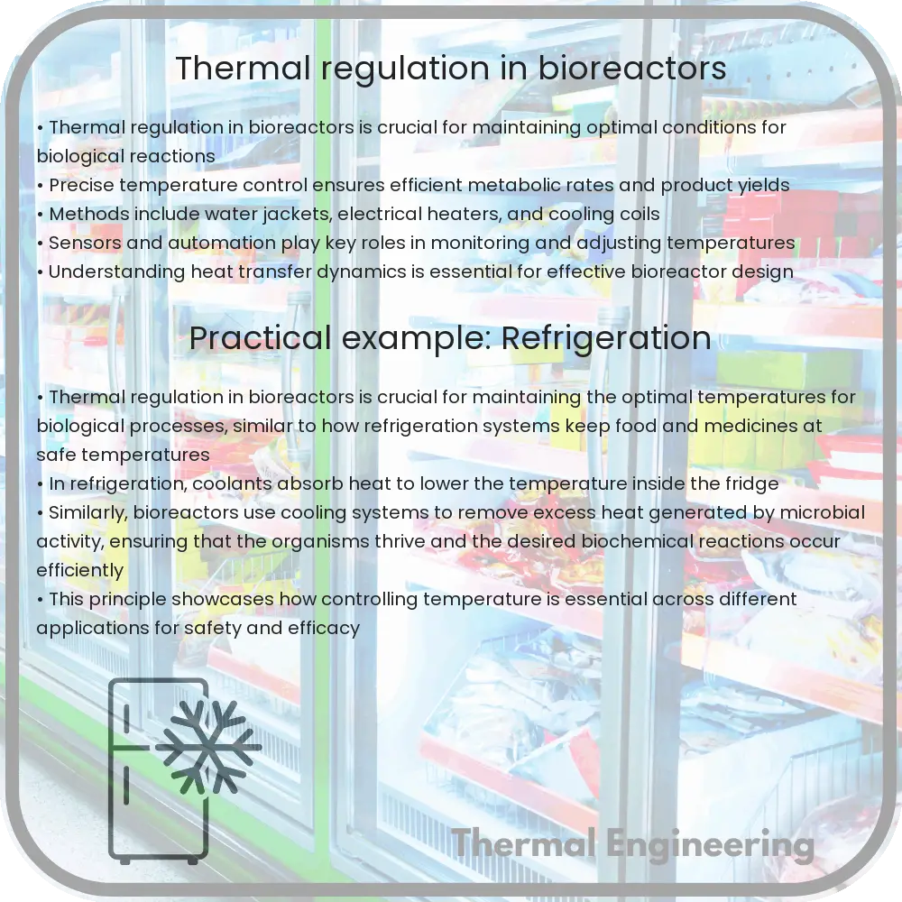 Thermal regulation in bioreactors