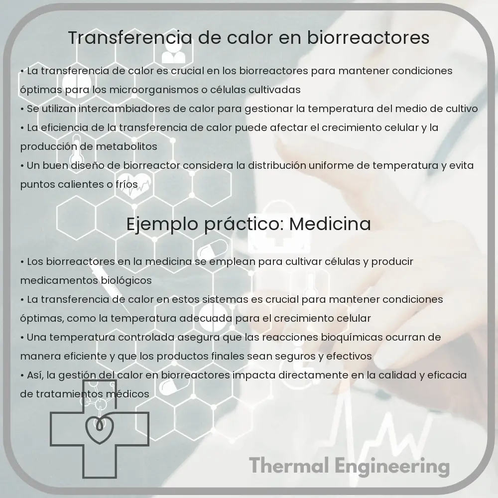 Transferencia de calor en biorreactores