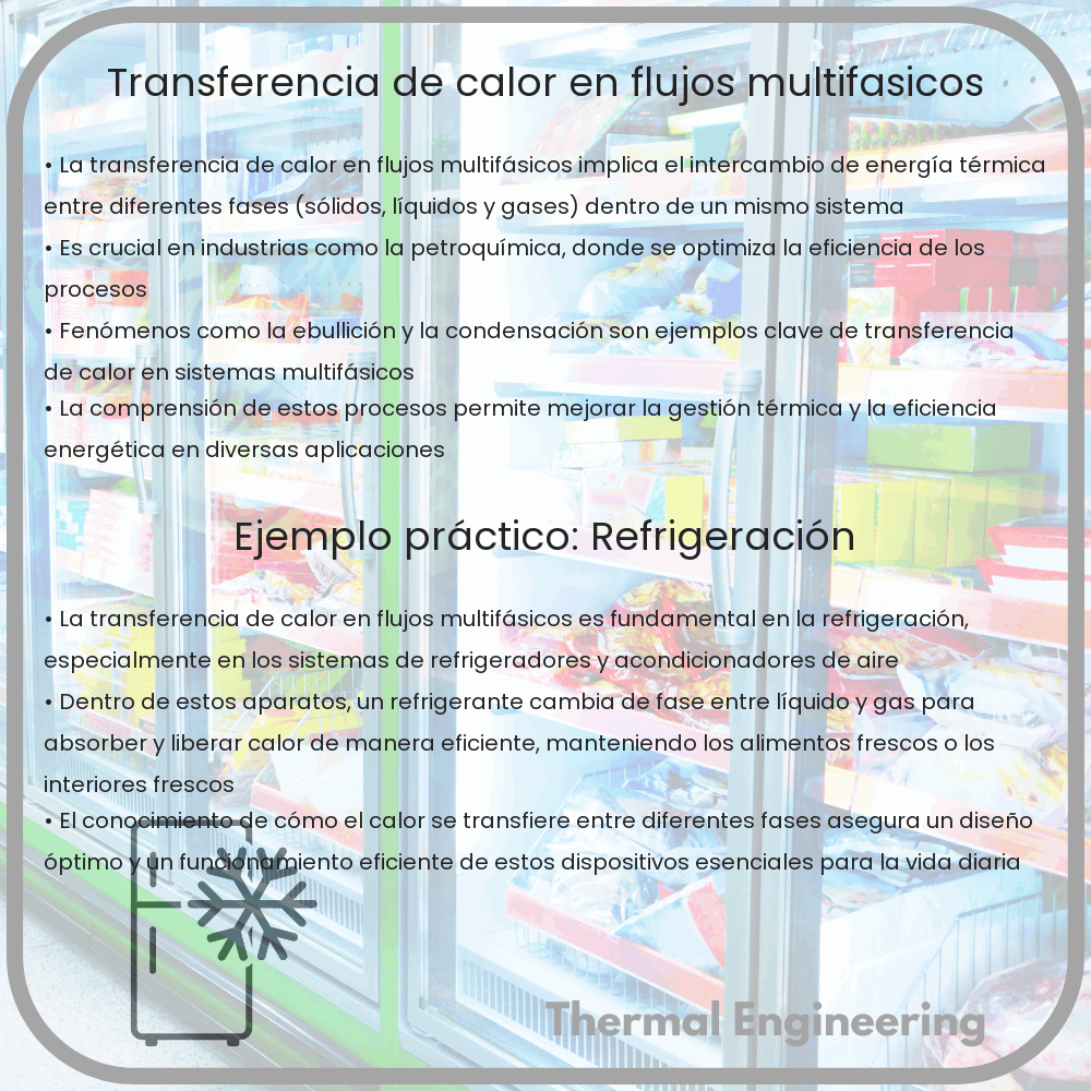 Transferencia de calor en flujos multifásicos
