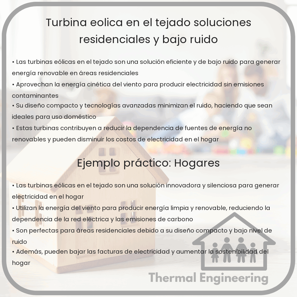 Turbina Eólica en el Tejado | Soluciones Residenciales y Bajo Ruido