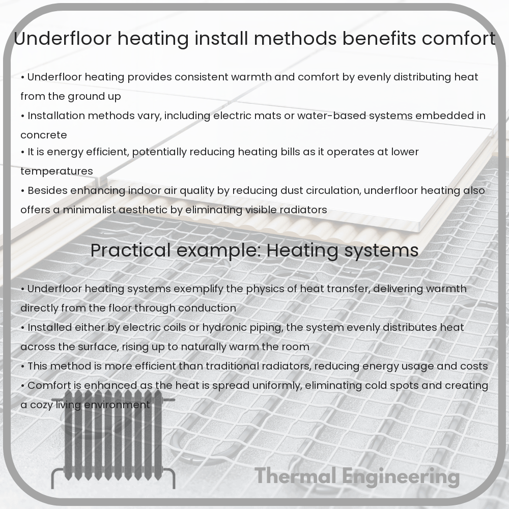 Underfloor Heating | Install Methods, Benefits, Comfort