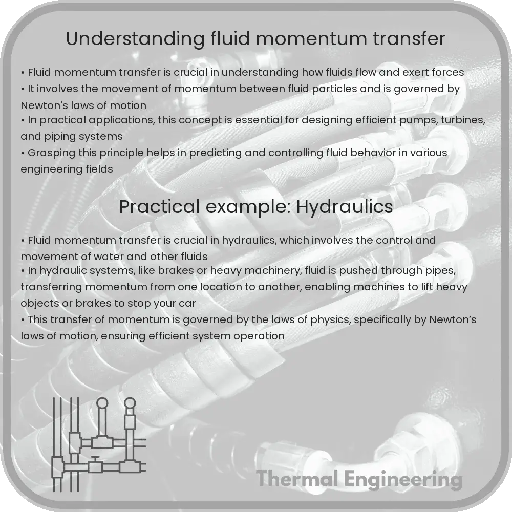 Understanding Fluid Momentum Transfer
