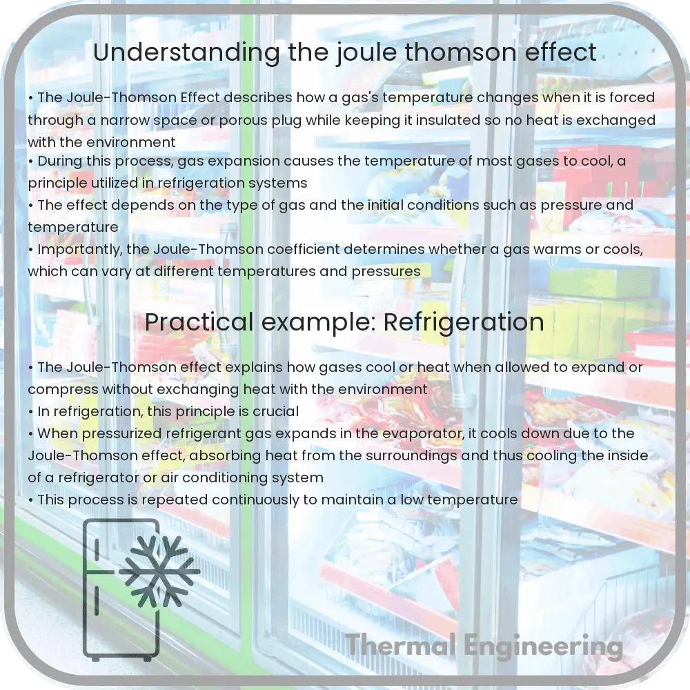Understanding the Joule-Thomson Effect