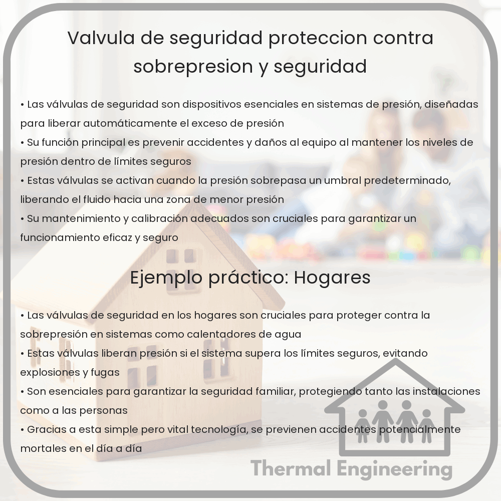 Válvula de Seguridad | Protección contra Sobrepresión y Seguridad