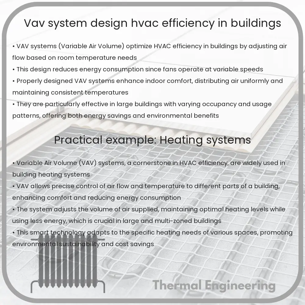 VAV System | Design, HVAC Efficiency in Buildings