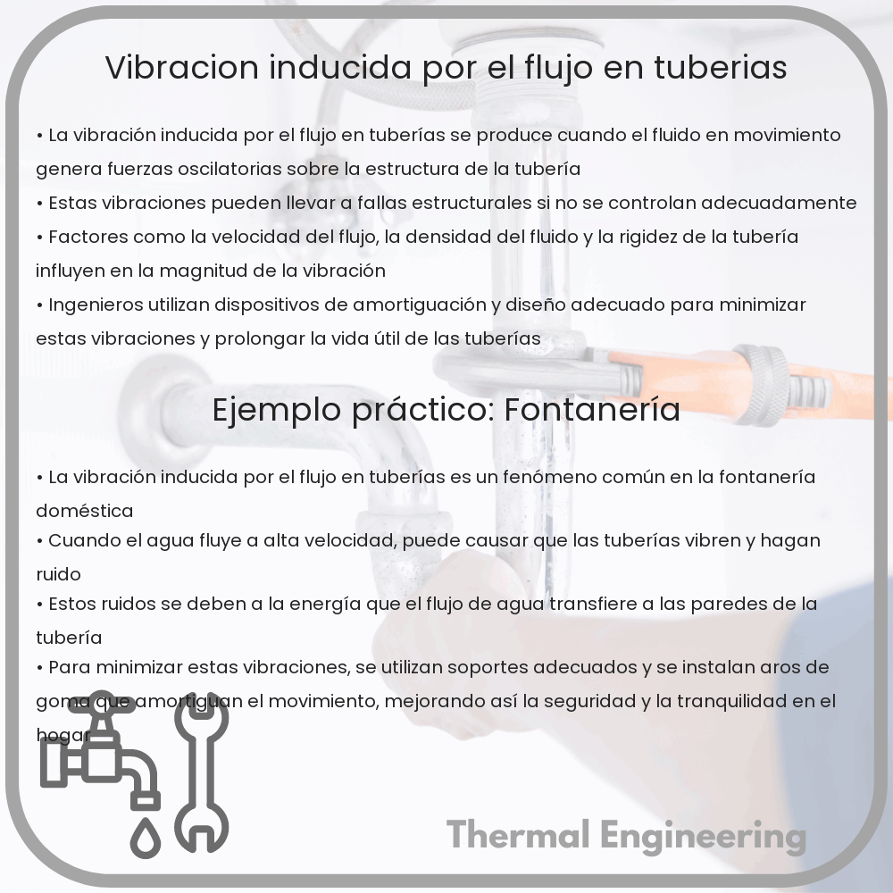 Vibración inducida por el flujo en tuberías