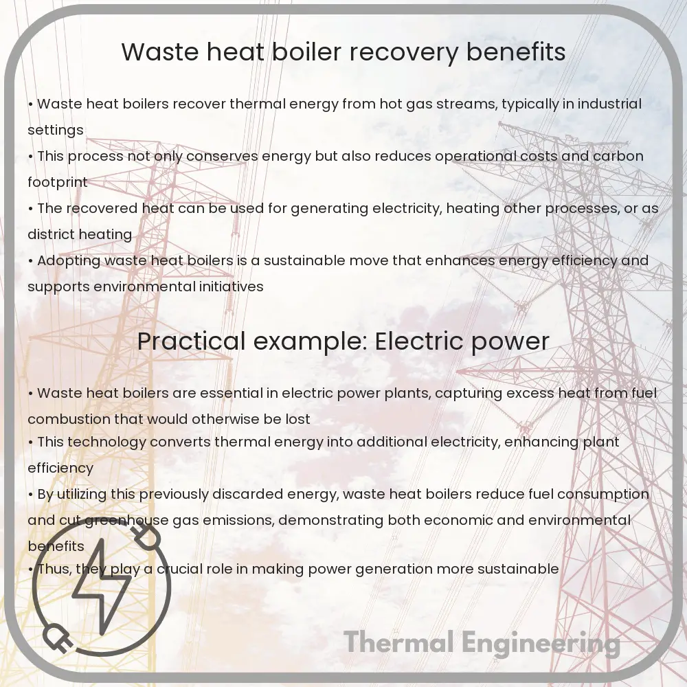 Waste Heat Boiler | Recovery, Benefits