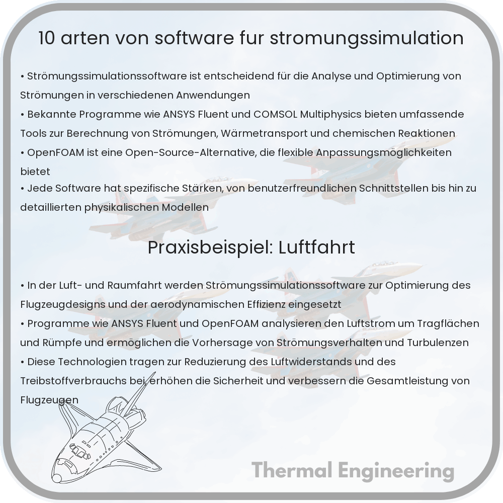 10 Arten von Software für Strömungssimulation