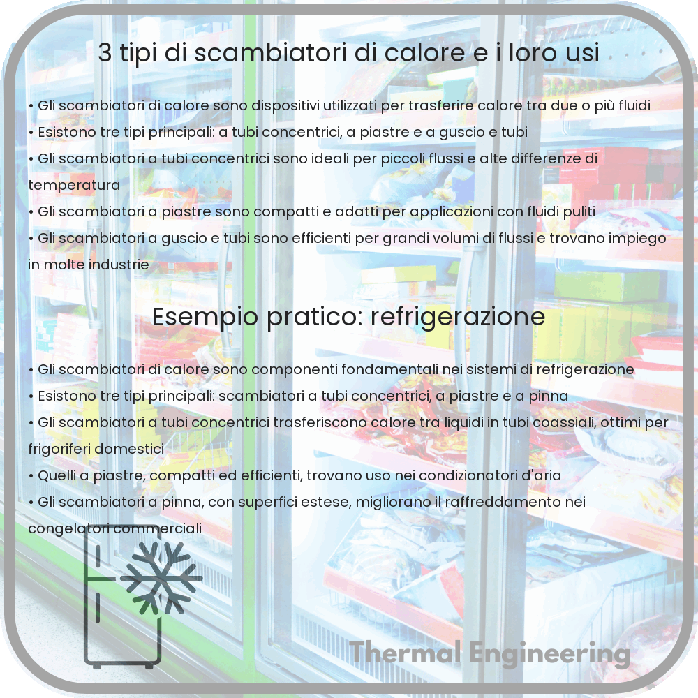 3 Tipi di Scambiatori di Calore e i Loro Usi