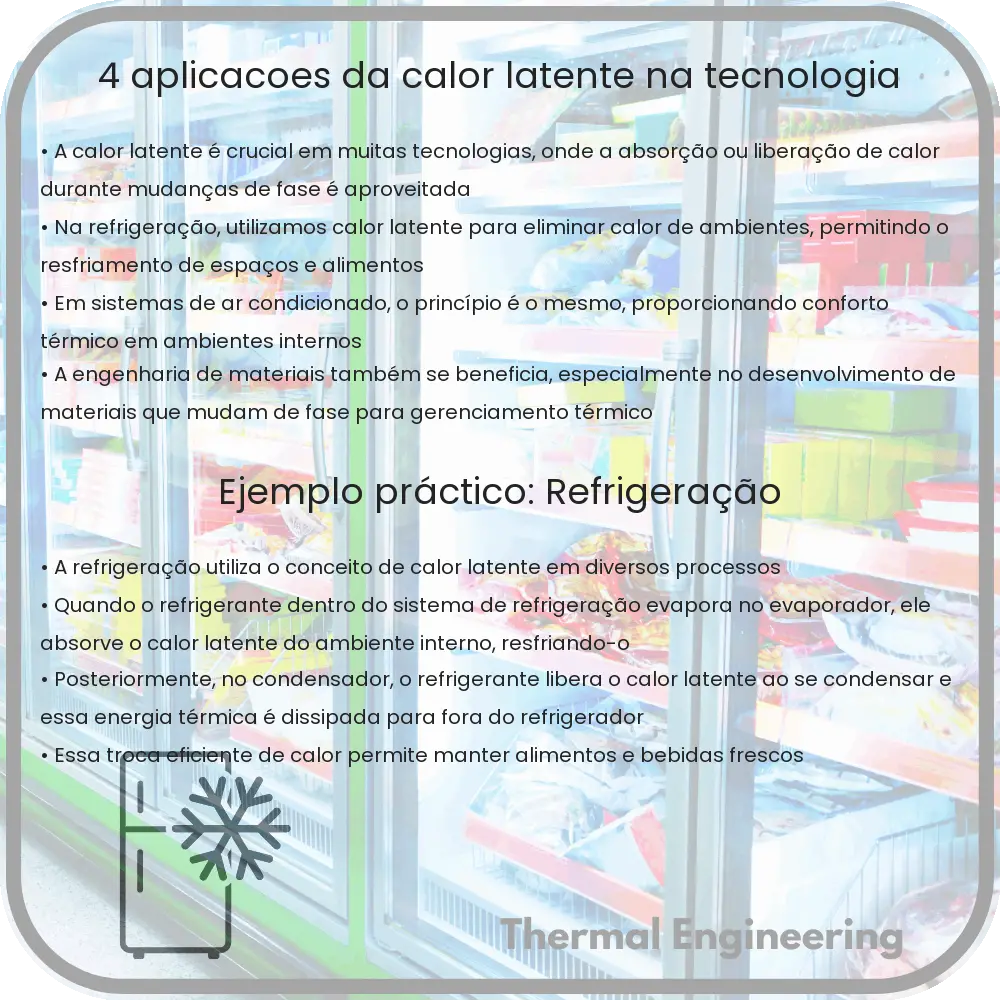 4 Aplicações da Calor Latente na Tecnologia