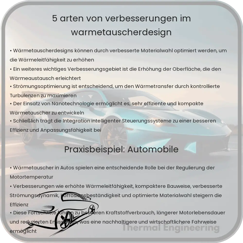 5 Arten von Verbesserungen im Wärmetauscherdesign