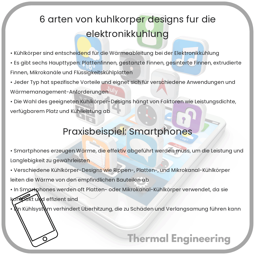 6 Arten von Kühlkörper-Designs für die Elektronikkühlung
