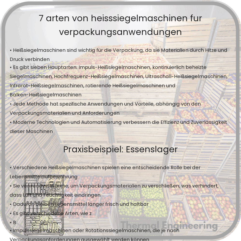 7 Arten von Heißsiegelmaschinen für Verpackungsanwendungen