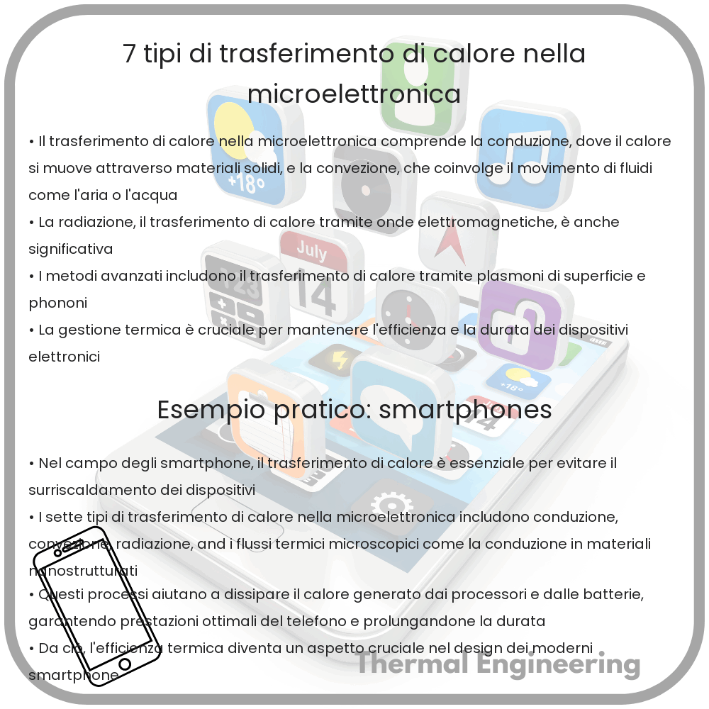 7 Tipi di Trasferimento di Calore nella Microelettronica
