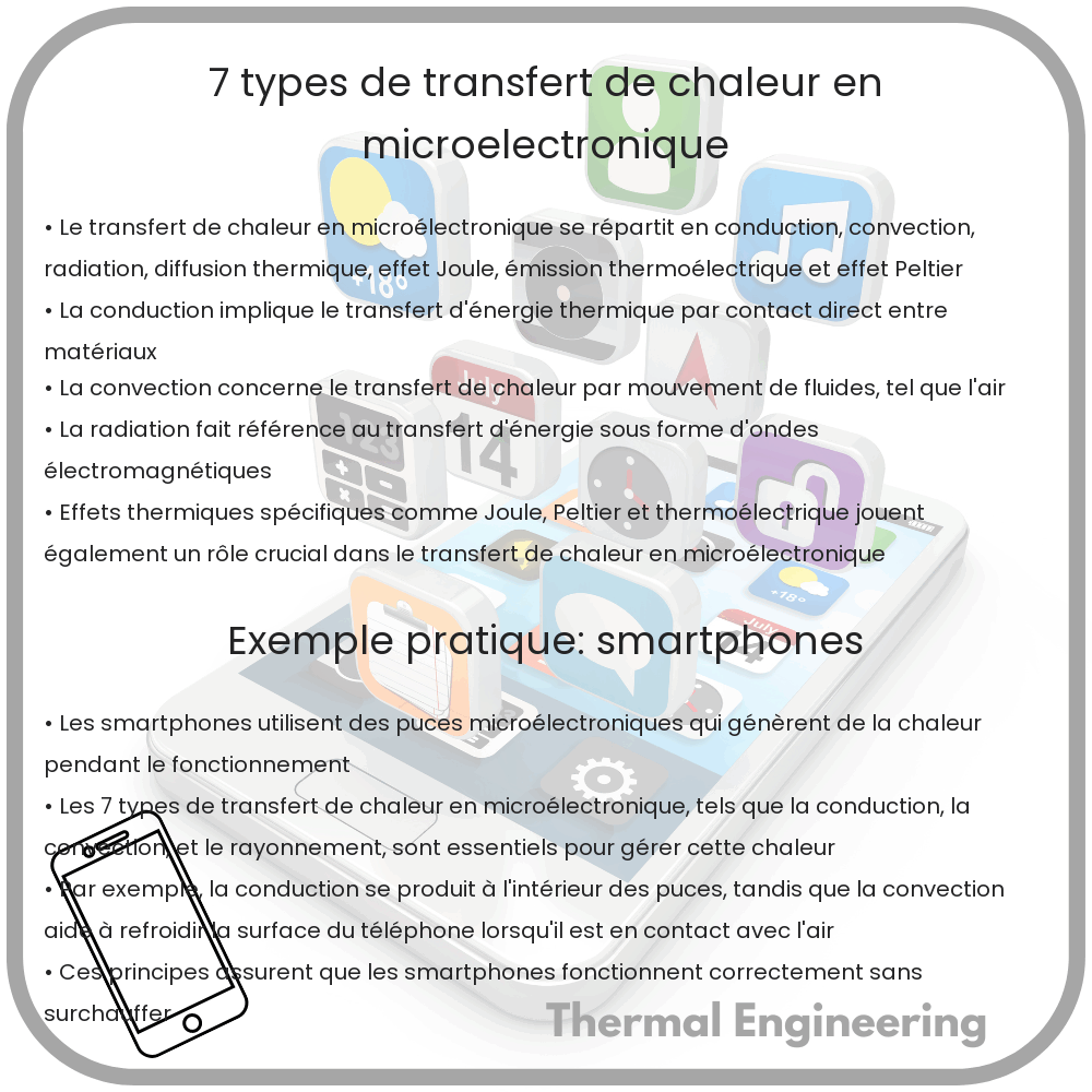 7 Types de Transfert de Chaleur en Microélectronique