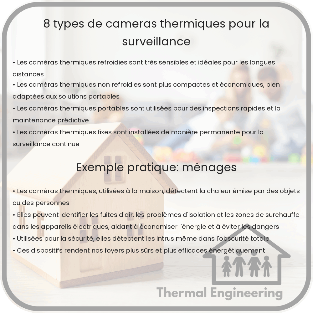 8 Types de Caméras Thermiques pour la Surveillance