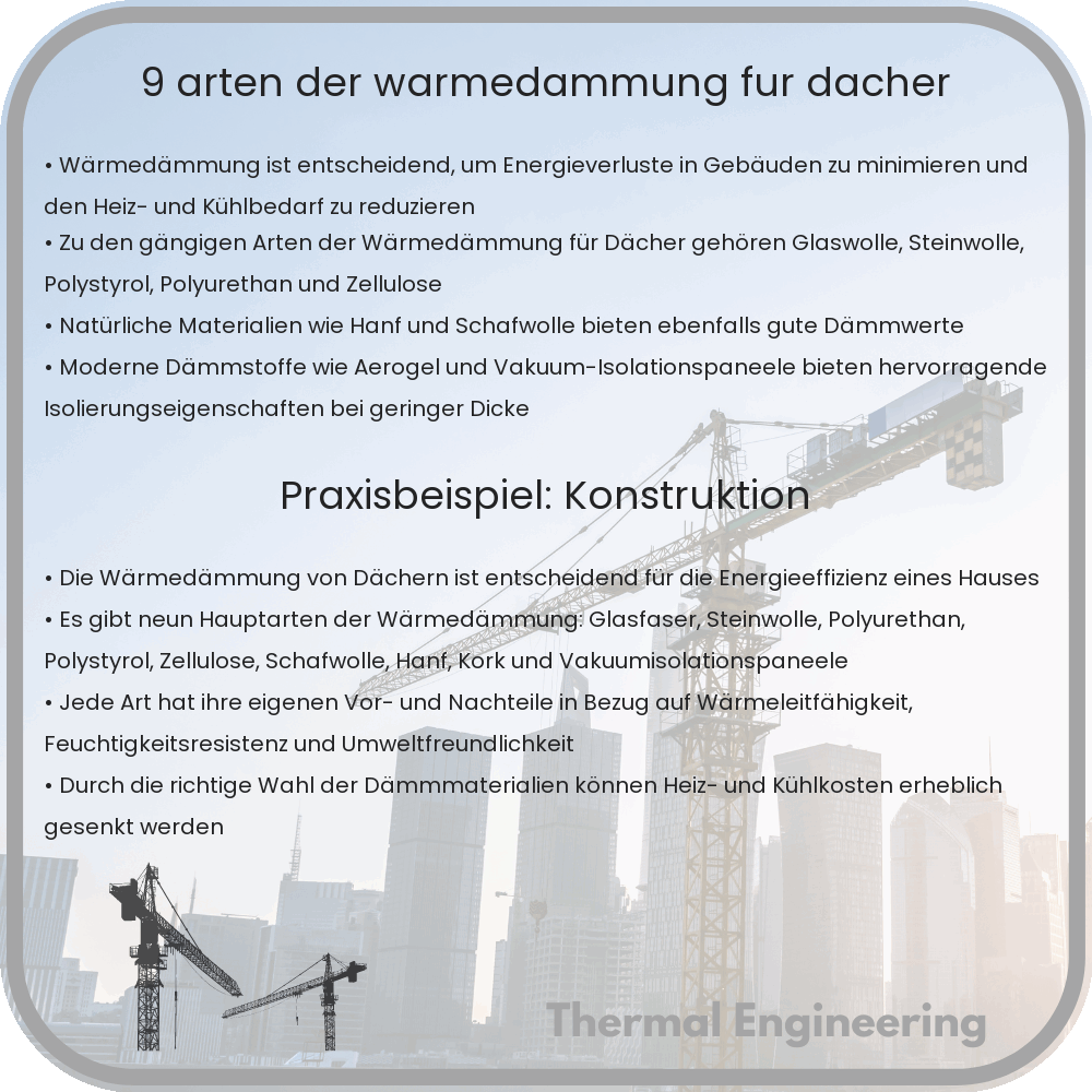 9 Arten der Wärmedämmung für Dächer