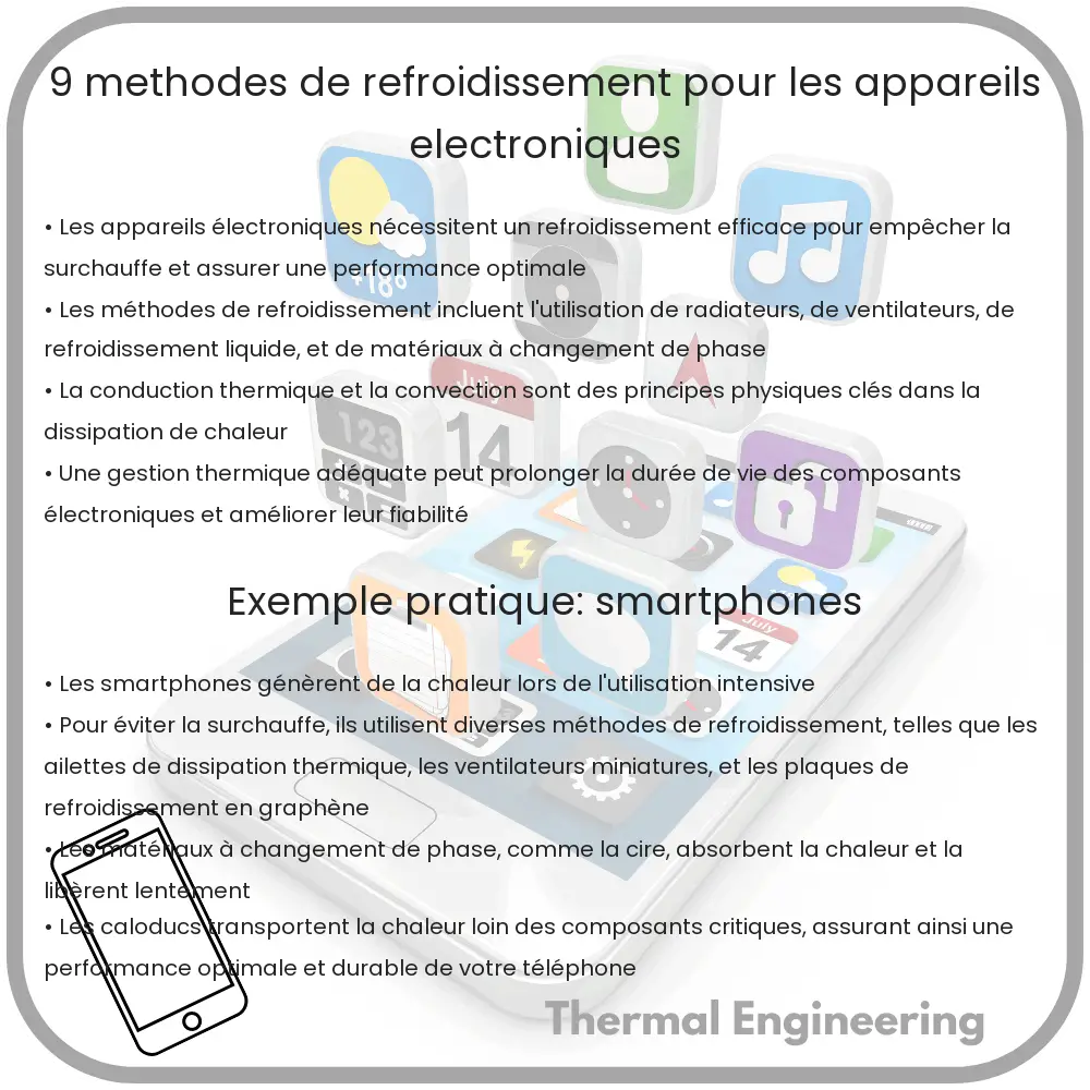 9 méthodes de refroidissement pour les appareils électroniques