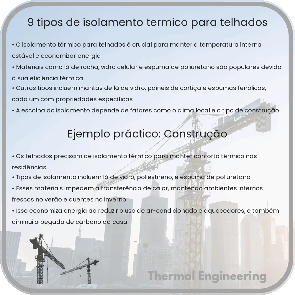 9 Tipos de Isolamento Térmico para Telhados