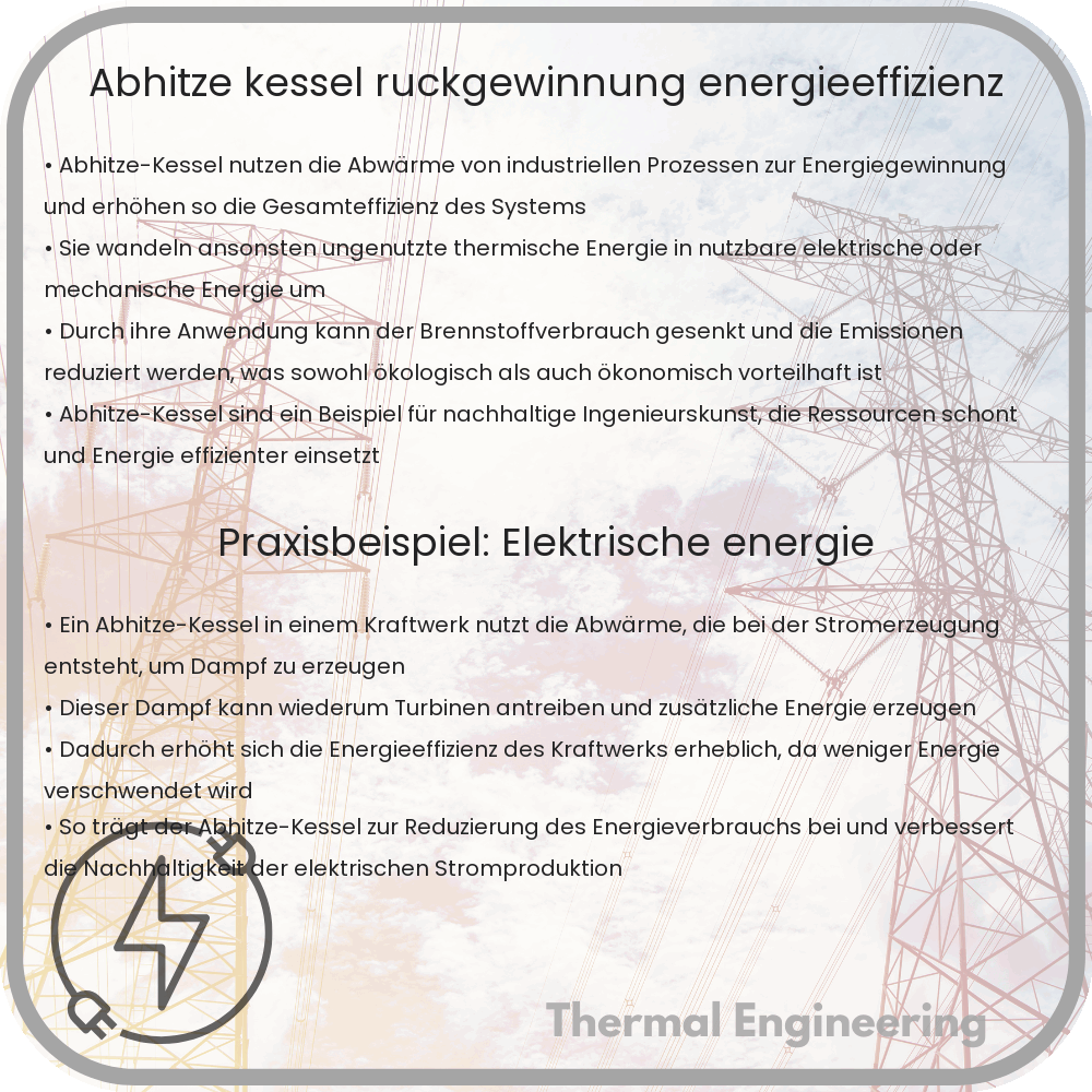 Abhitze-Kessel | Rückgewinnung, Energieeffizienz