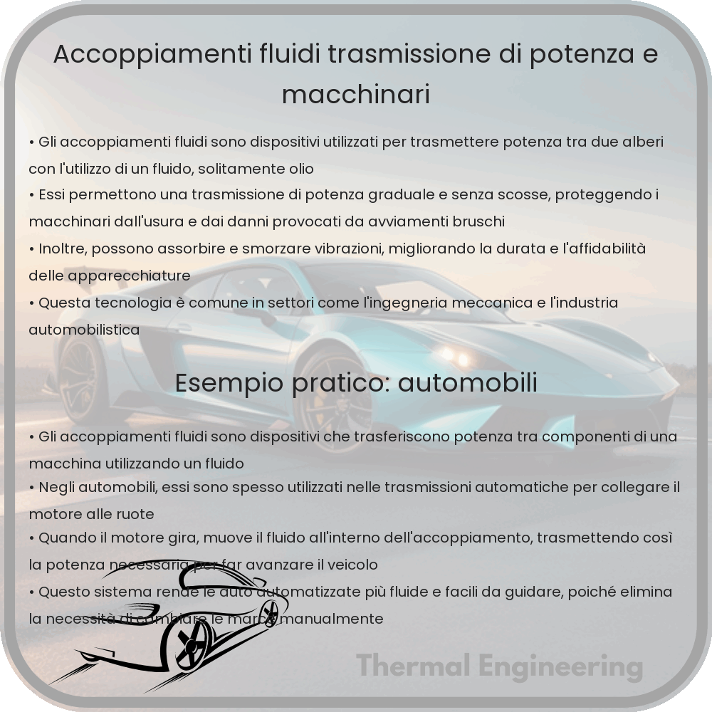 Accoppiamenti Fluidi | Trasmissione di Potenza e Macchinari