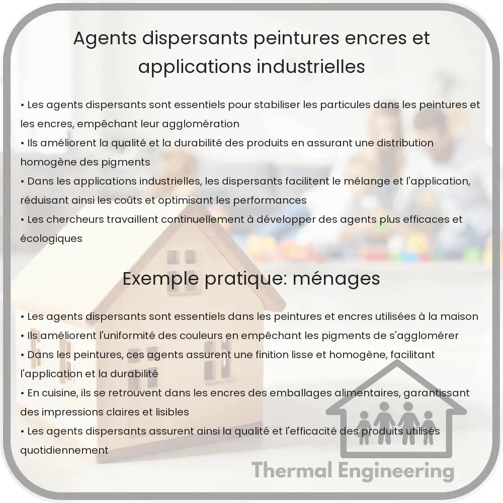 Agents Dispersants | Peintures, Encres et Applications Industrielles