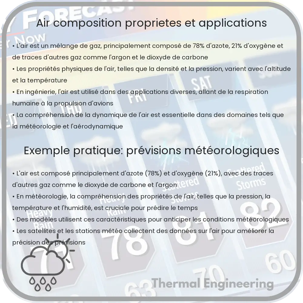 Air | Composition, Propriétés et Applications