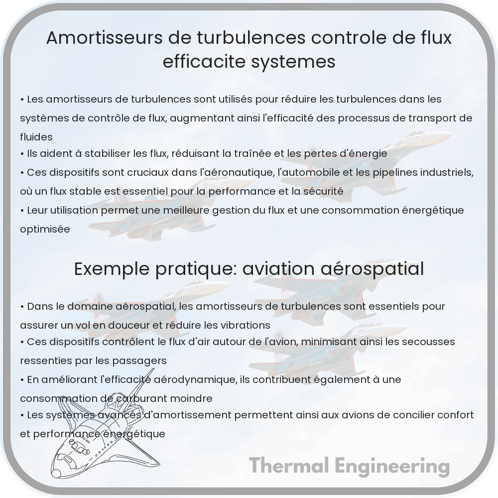 Amortisseurs de Turbulences | Contrôle de Flux, Efficacité & Systèmes