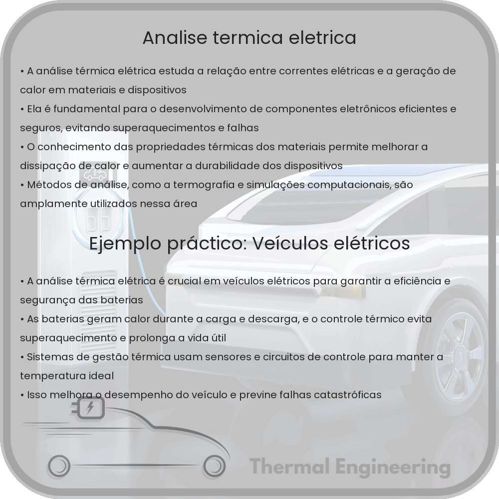Análise Térmica Elétrica