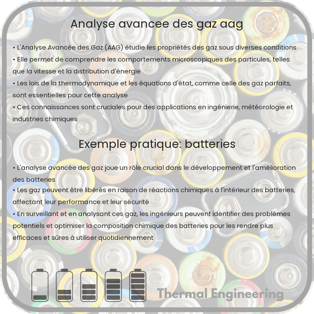 Analyse Avancée des Gaz (AAG)